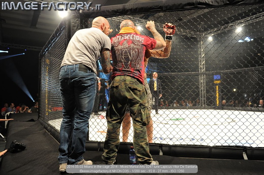 2014-05-03 Milano in the cage 2014 - Mixed Martial Arts 0247 Iurie Lapicus-Vitor De Santana